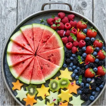 Fruit, Cheese & Sweet Platters